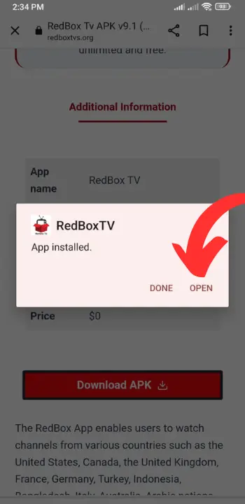 redbox tv apk download