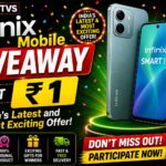 Infinix Mobile Giveaway Just ₹1 in India Infinix_Mobile_Giveaway_1_Redboxtvs