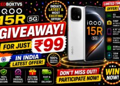 iQOO 15R Giveaway for Just ₹99 – India’s Latest Offer!